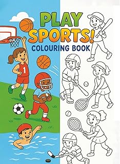 Play Sports Colouring Book